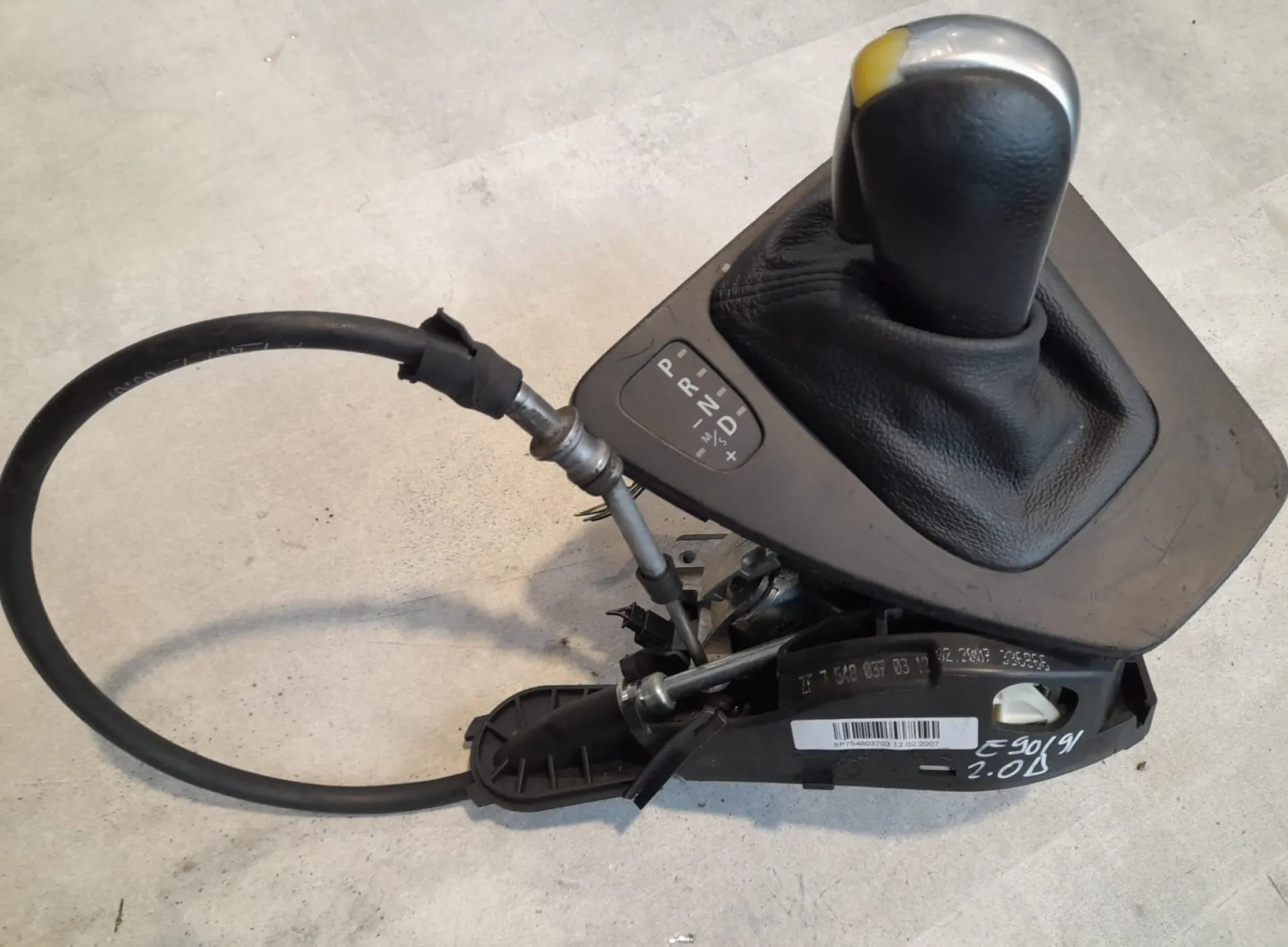 Leva cambio BMW Serie 3 E91 2.0 D del 2007 CODICE RICAMBIO : 7548037
