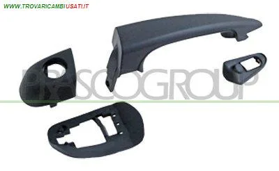 MANIGLIA ANTERIORE SINISTRA-ESTERNA-NERA-CON FORO NOTTOLINO BMW - SERIE 3 E46 BERLINA 1998 > 2001, BMW - SERIE 3 E46 BERLINA 2001 > 2005, BMW - SERIE 3 E46 T... CODICE/I: BM0208002 OE 51218253477