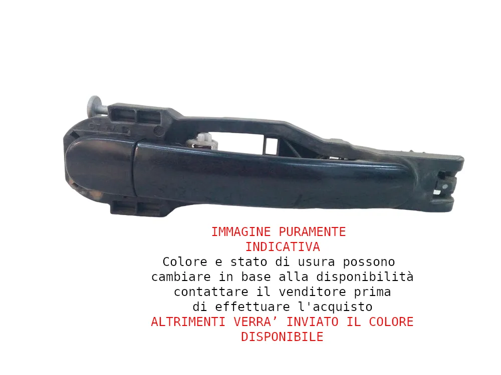 MANIGLIA ESTERNA ANTERIORE DESTRA SEAT Leon 2° Serie 3B0837207FFKZ (05>09)