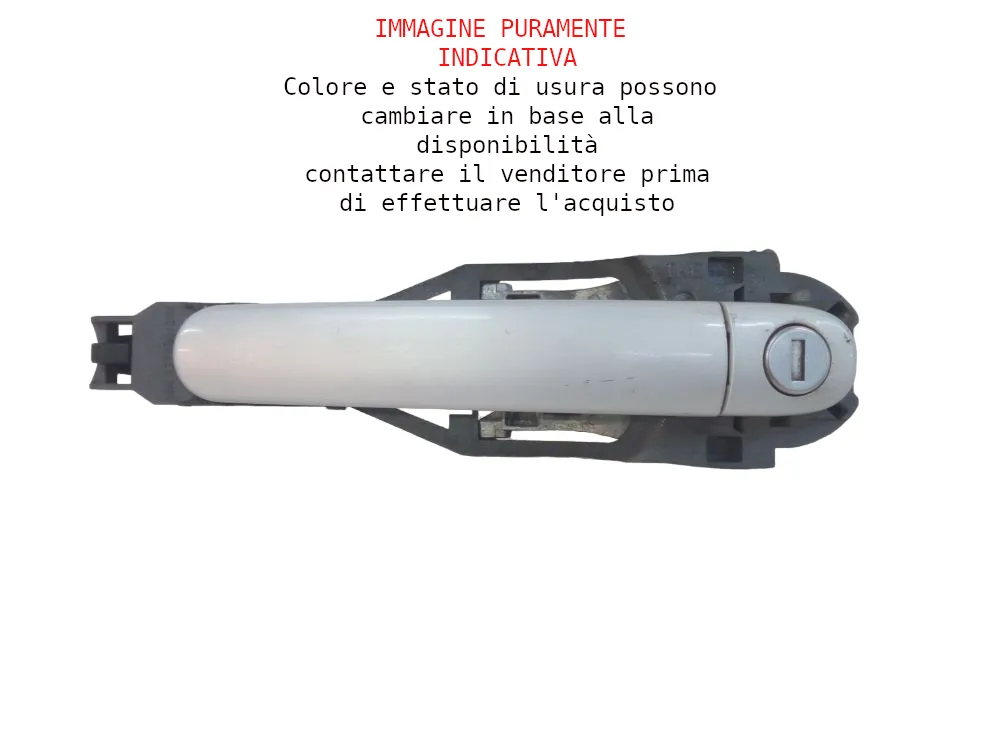 MANIGLIA ESTERNA ANTERIORE DESTRA con codice 3B0837207HFKZ da VOLKSWAGEN Golf 4 Berlina (97>03)