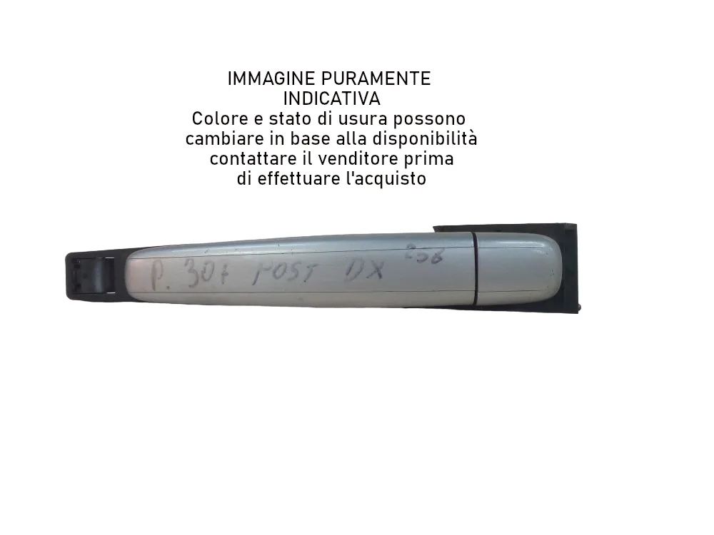 MANIGLIA ESTERNA POSTERIORE DESTRA con codice 9101W8 da PEUGEOT 307 Berlina (01>05)