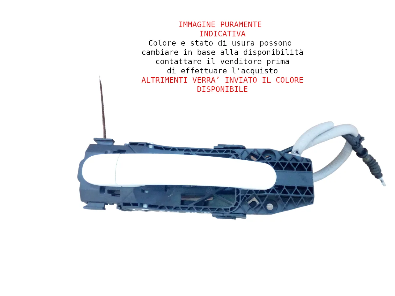 MANIGLIA ESTERNA POSTERIORE SINISTRA VOLKSWAGEN Up 1° Serie 5N0837017E DSGC (11>)