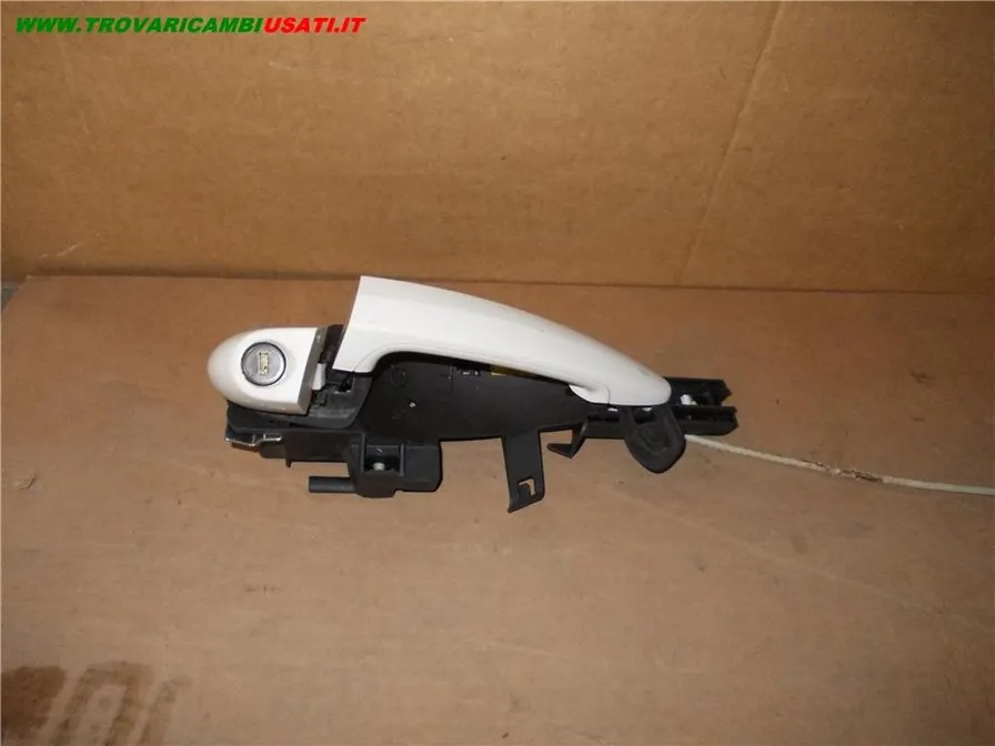 MANIGLIA PORTA ANT.S.(verniciata) BIANCA COMPLETA BMW Serie 1 E87 5 porte