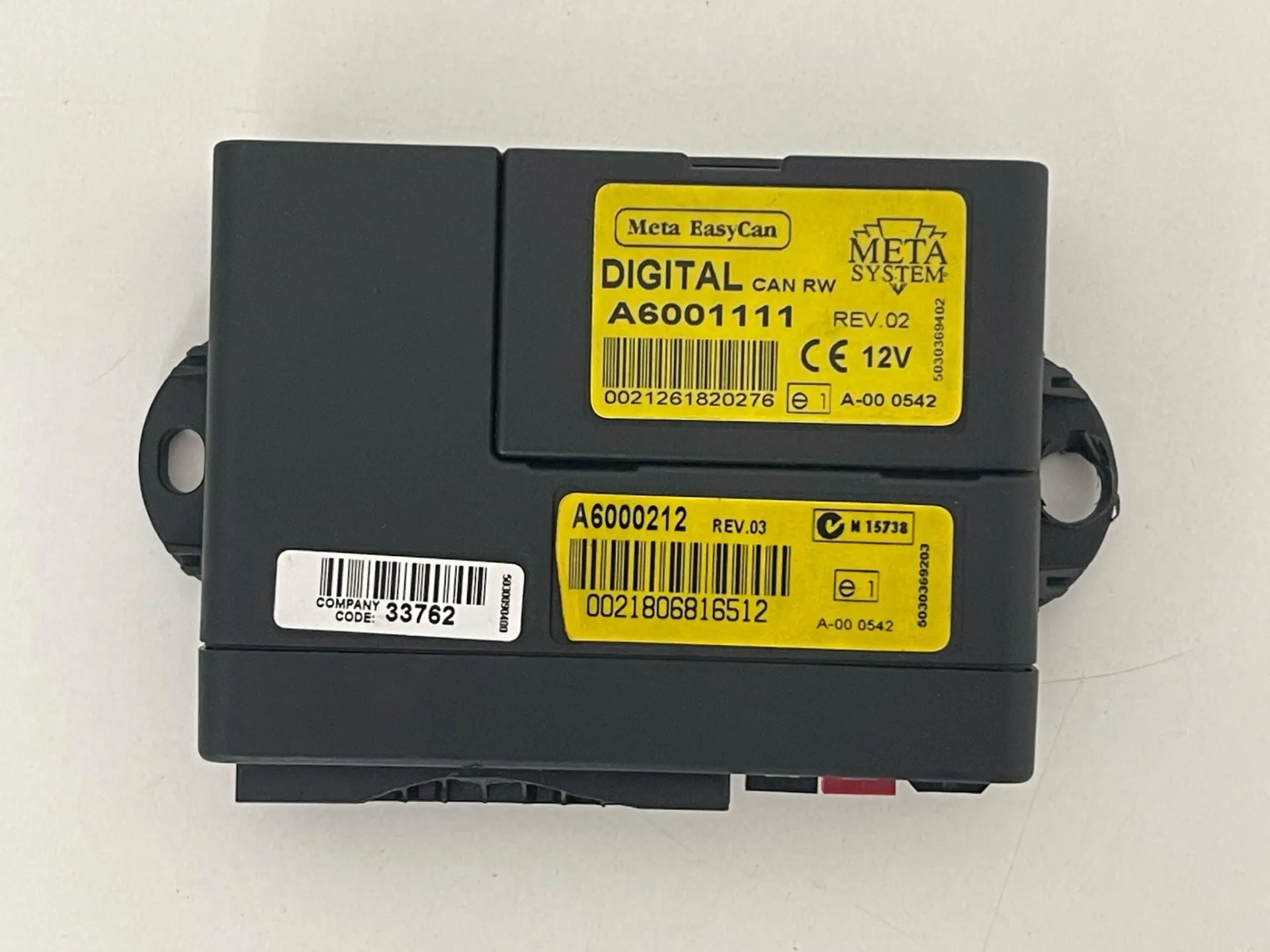 MODULO ELETTRONICO con codice A6001111 da ALFA ROMEO Mito Serie (955_) Diesel 1400 (08>)