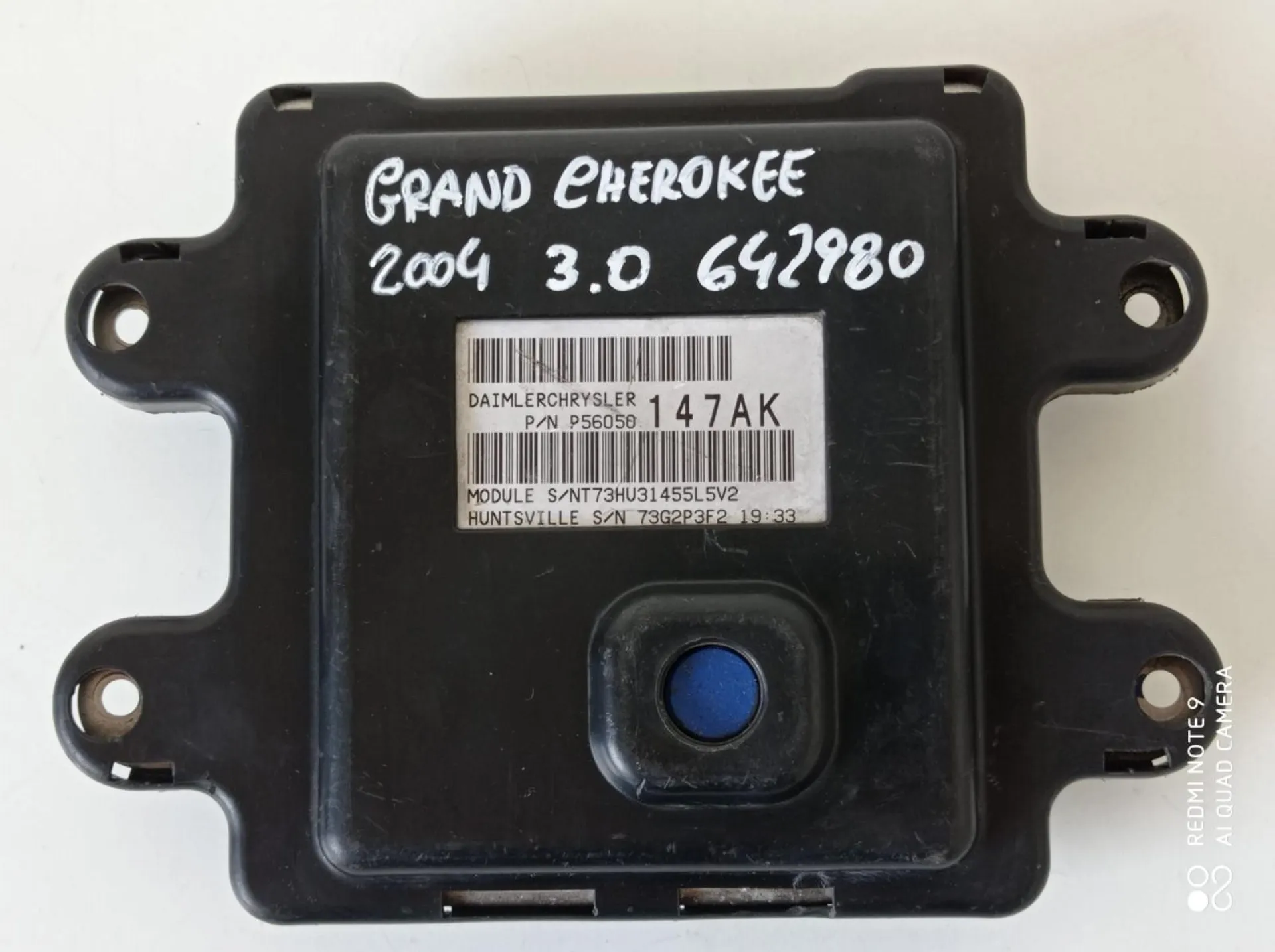 MODULO ELETTRONICO con codice P56050147AK da JEEP Cherokee 3° Serie Diesel 3000 (02>05)