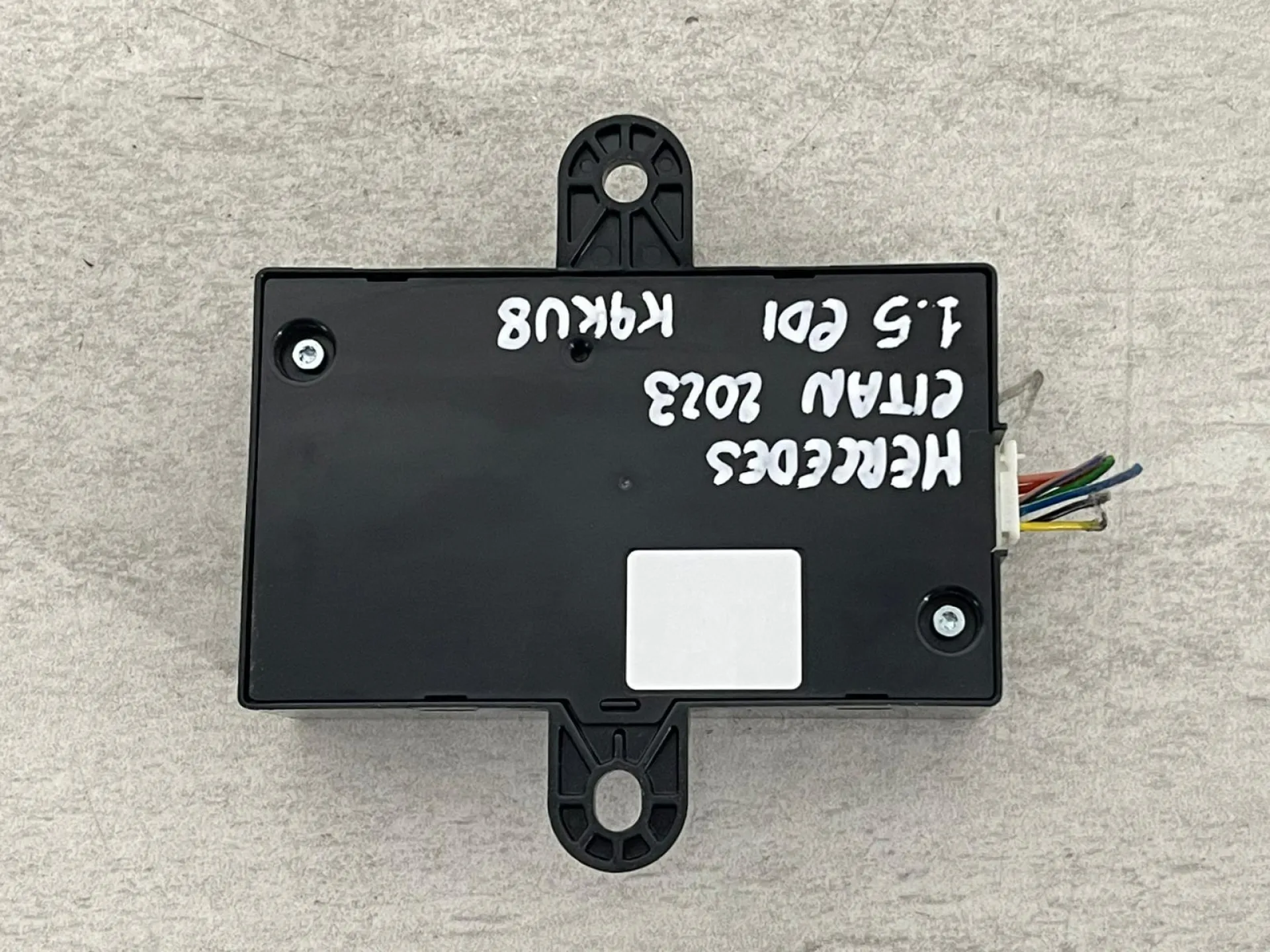 MODULO ELETTRONICO con codice A4705407002 da MERCEDES Citan W420 Serie con codice motore K9K U8 Diesel 1500