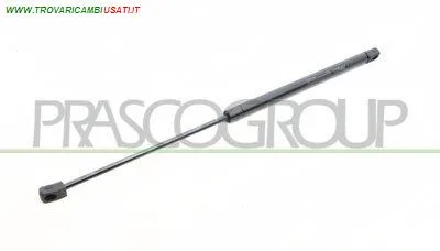 MOLLA A GAS DESTRA/SINISTRA PORTELLONE POSTERIORE - 400 N - L 540 mm - C 230 mm - Ø 18 mm - Ø 8 mm