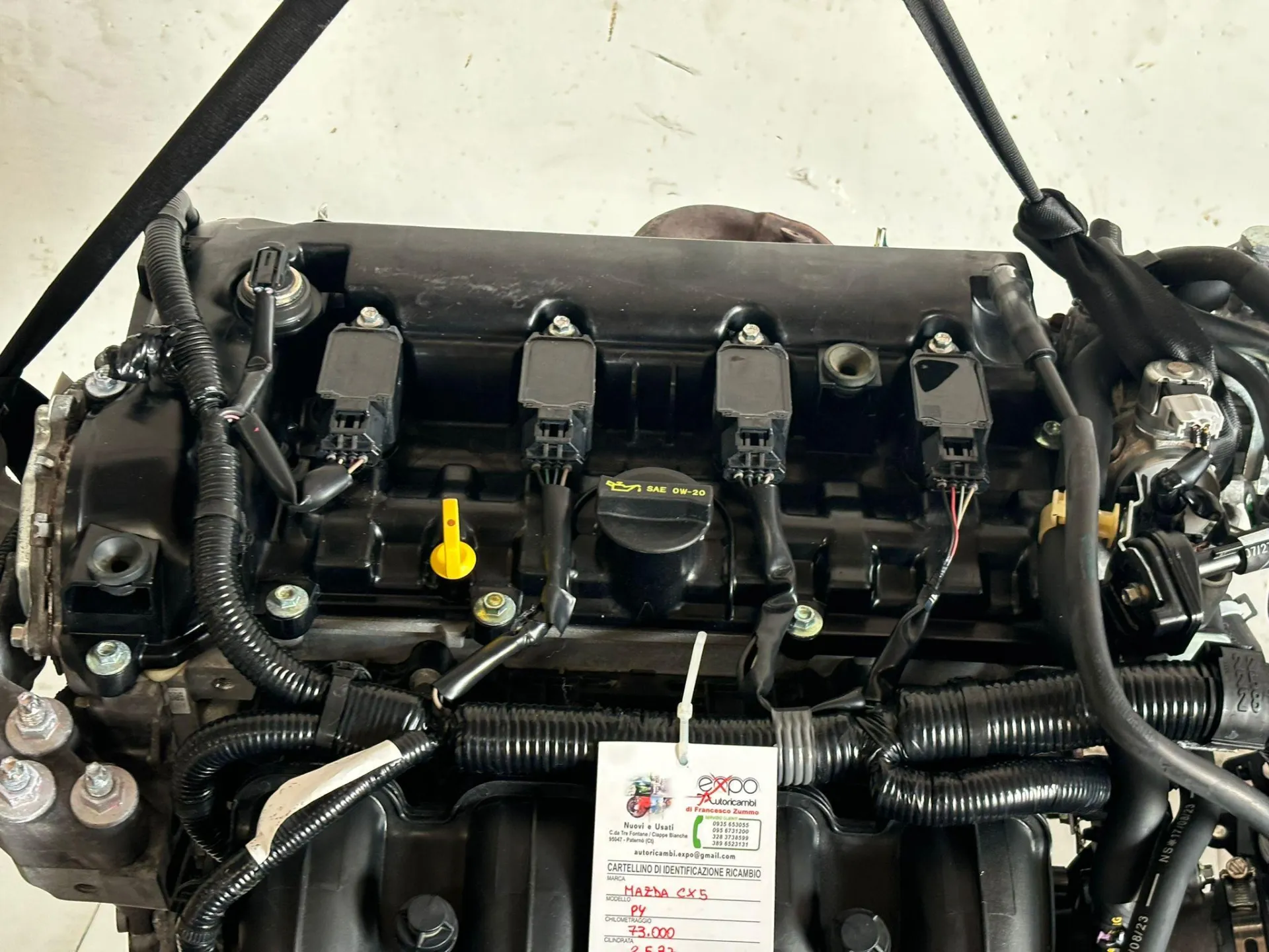 MOTORE COMPLETO con codice con codice motore PY/PY da MAZDA CX-5 Serie Benzina 2500 (16>)