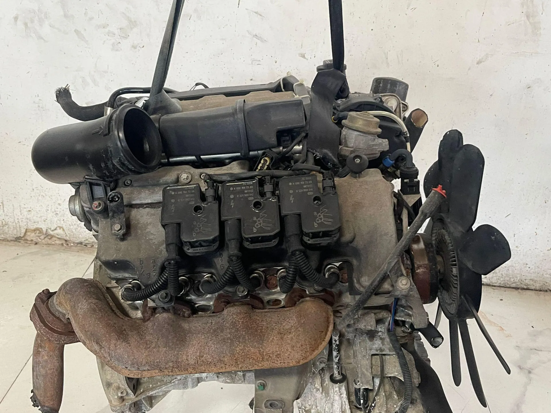 MOTORE COMPLETO con codice con codice motore 112942 da MERCEDES ML W163 2° Serie Benzina 3200 (02>05)