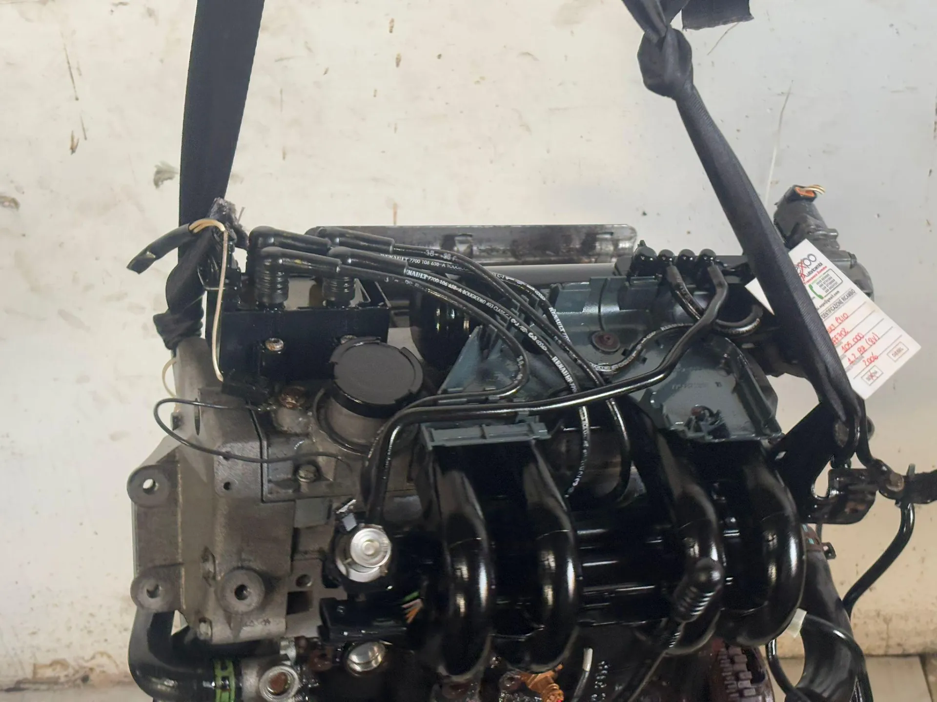 MOTORE COMPLETO con codice con codice motore D7FF702 da RENAULT Clio Serie Benzina 1200 (04>08)