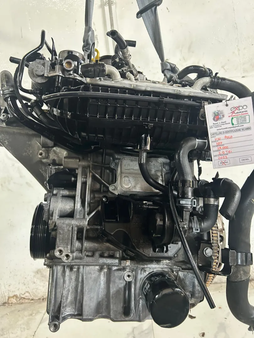 MOTORE COMPLETO con codice con codice motore DBY da VOLKSWAGEN Polo 6° Serie Benzina 1000 (17>)