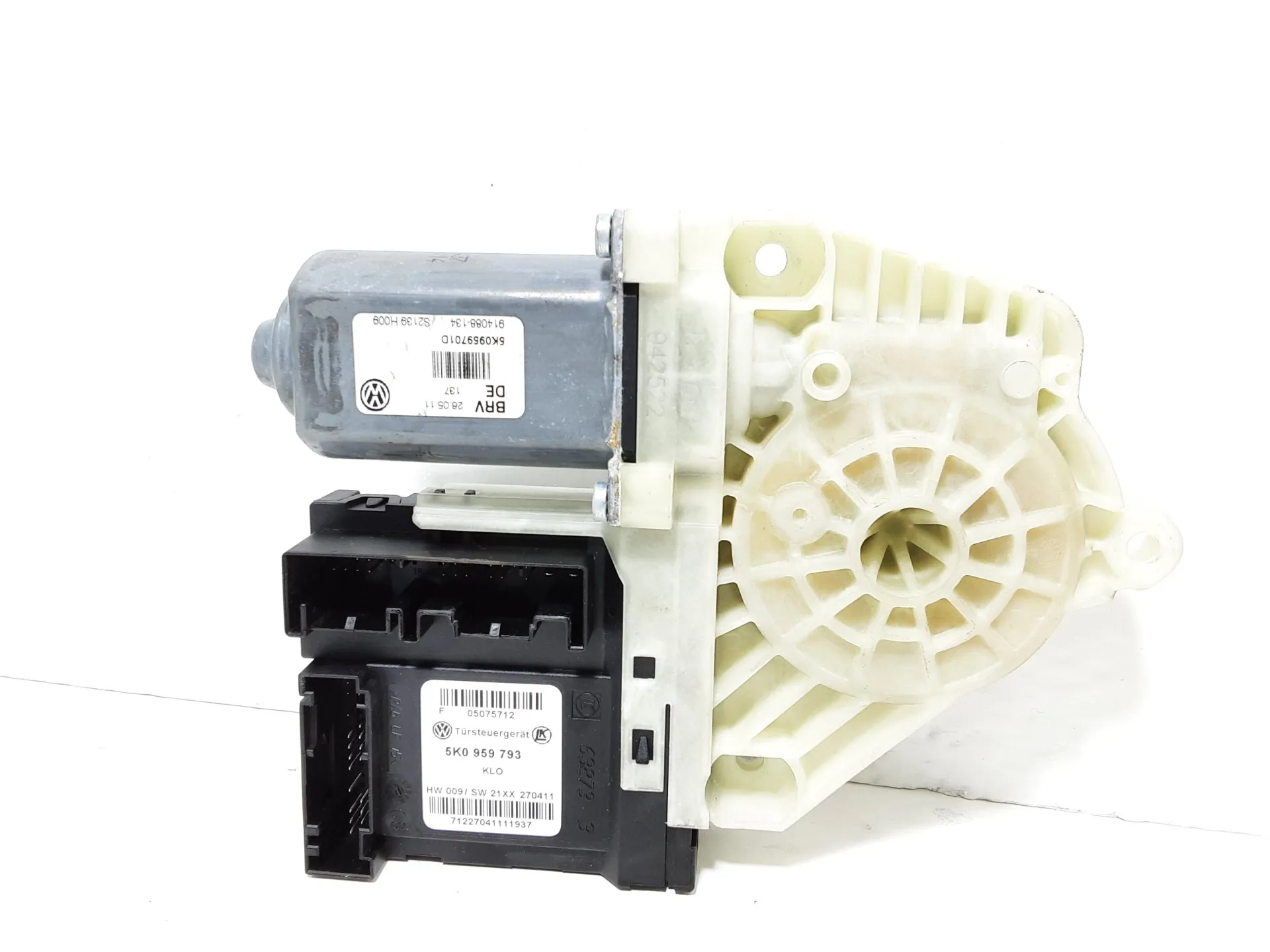 MOTORINO ALZAVETRO ANTERIORE SINISTRO con codice 5K0959793 da VOLKSWAGEN Golf 6 Berlina (08>12)
