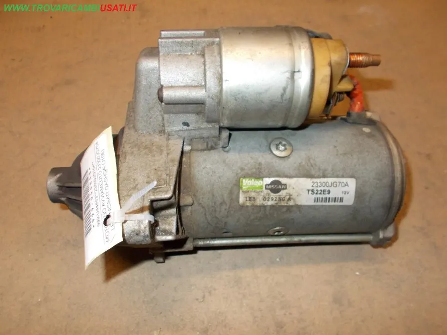 MOTORINO AVVIAMENTO 23300JG70A VALEO NISSAN QASHQAI (J10E)