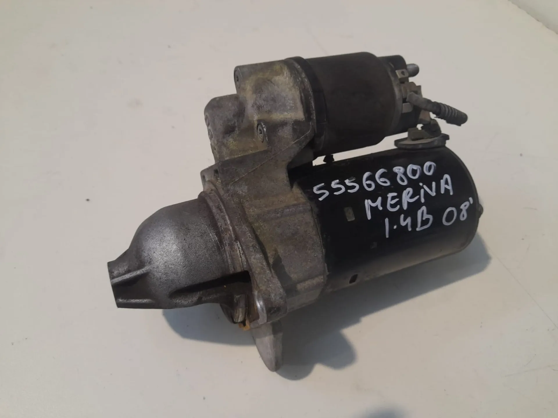 Motorino avviamento Opel Meriva A del 2008 1.4 Benzina CODICE RICAMBIO : 55566800