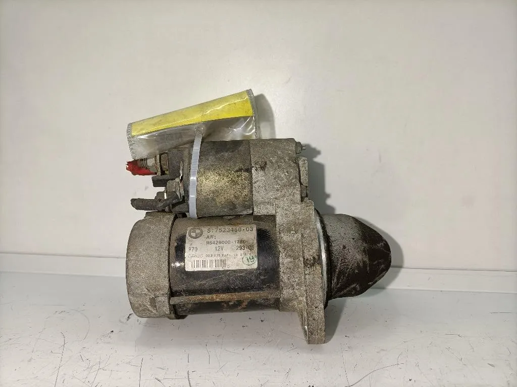 MOTORINO D' AVVIAMENTO con codice 7523450-03 da BMW Serie 1 Serie (E87) N45B16A benzina 1596 (04>07)