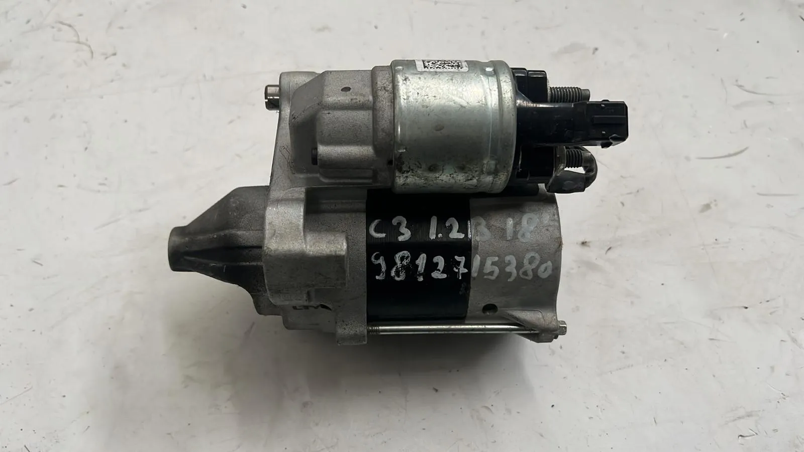 Motorino d'avviamento Citroen C3 1.2 B del 2018 CODICE RICAMBIO : 9812715380