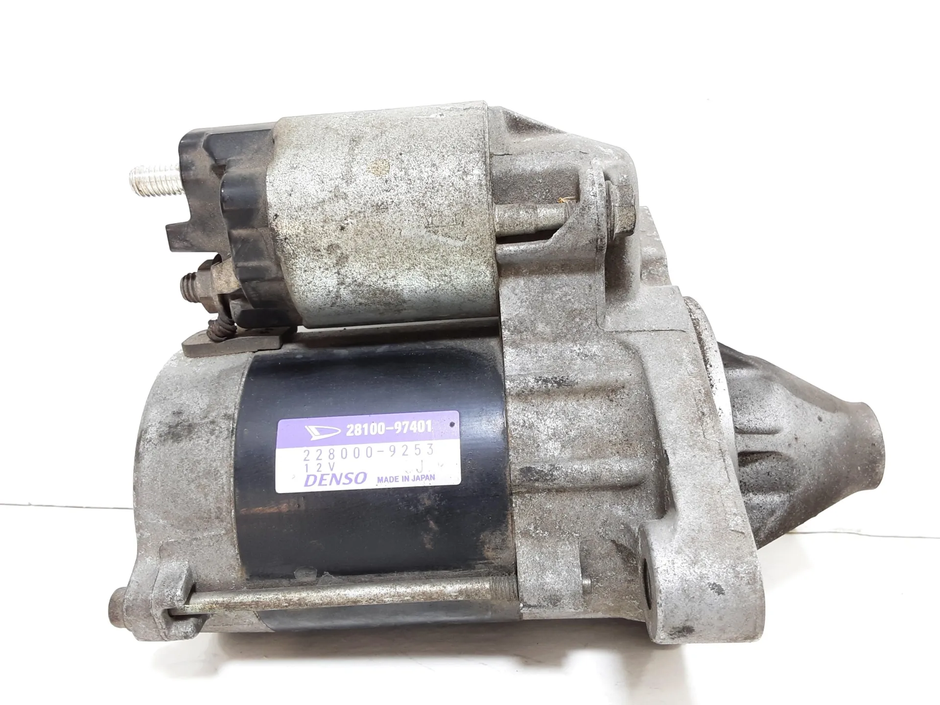 MOTORINO D' AVVIAMENTO con codice 2280009253 da DAIHATSU Terios 2° Serie con codice motore 3SZ/3SZ-VE-VE Benzina 1500 (06>)