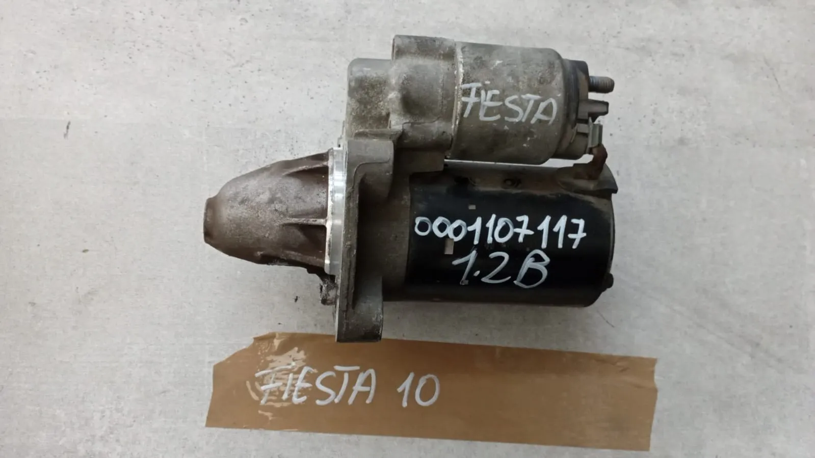 Motorino d'avviamento Ford Fiesta 1.0 B del 2010 CODICE RICAMBIO : 0001107117