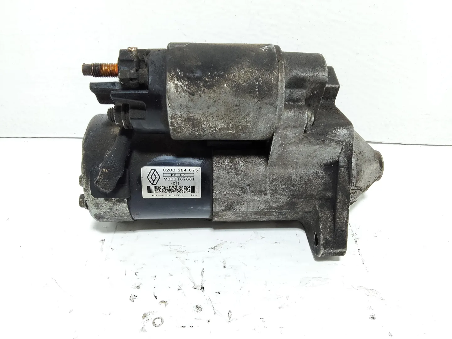 MOTORINO D' AVVIAMENTO con codice 8200584675 da NISSAN Qashqai 1° Serie con codice motore K9K Diesel 1500 (06>09)