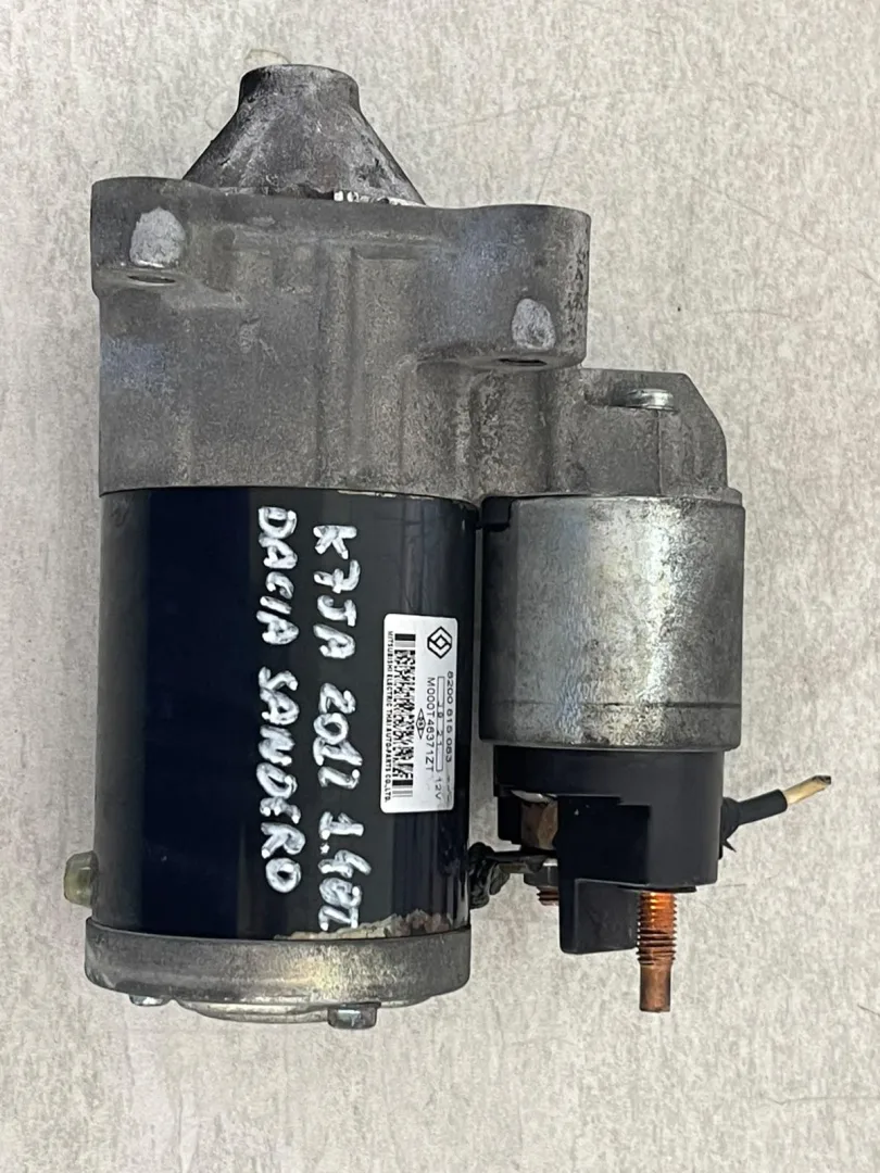 MOTORINO D' AVVIAMENTO con codice 8200815083 da 8200369521 DACIA Sandero 1° Serie con codice motore K7JA Benzina 1400