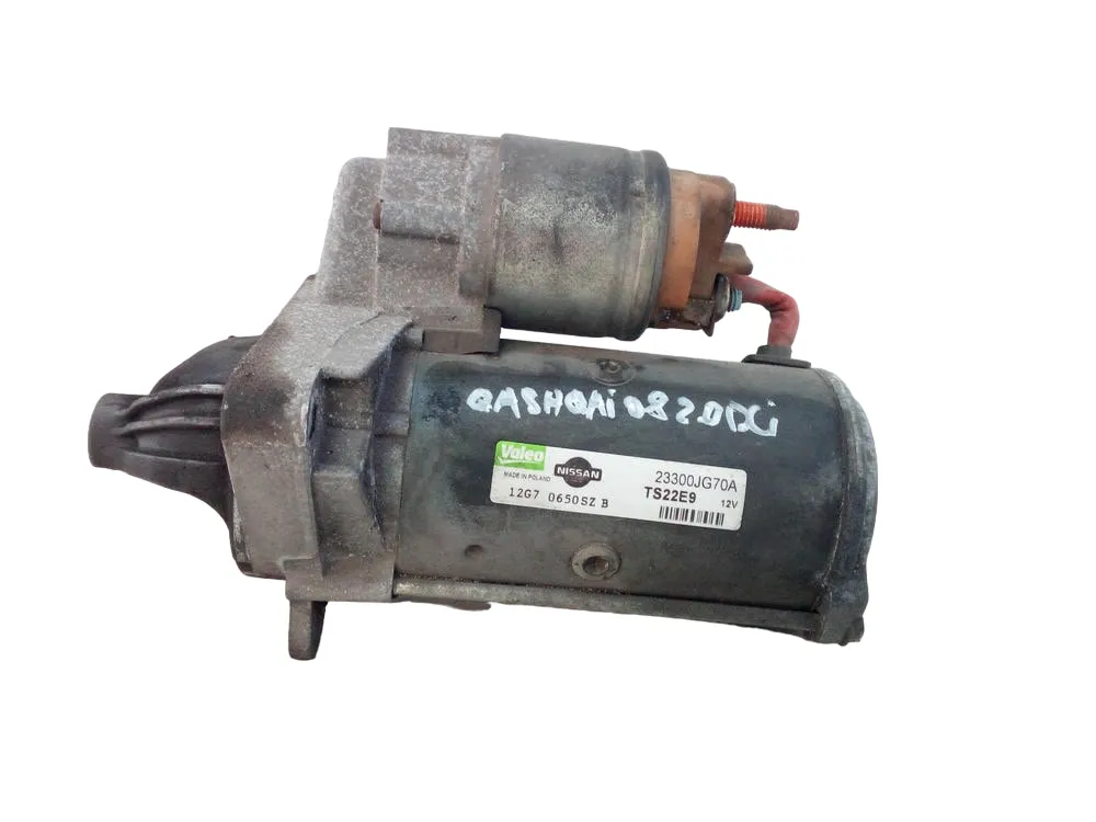 MOTORINO D' AVVIAMENTO con codice TS22E9 da NISSAN Qashqai 1° Serie con codice motore M9RG8/M9RG8 Diesel 2000 (06>09)