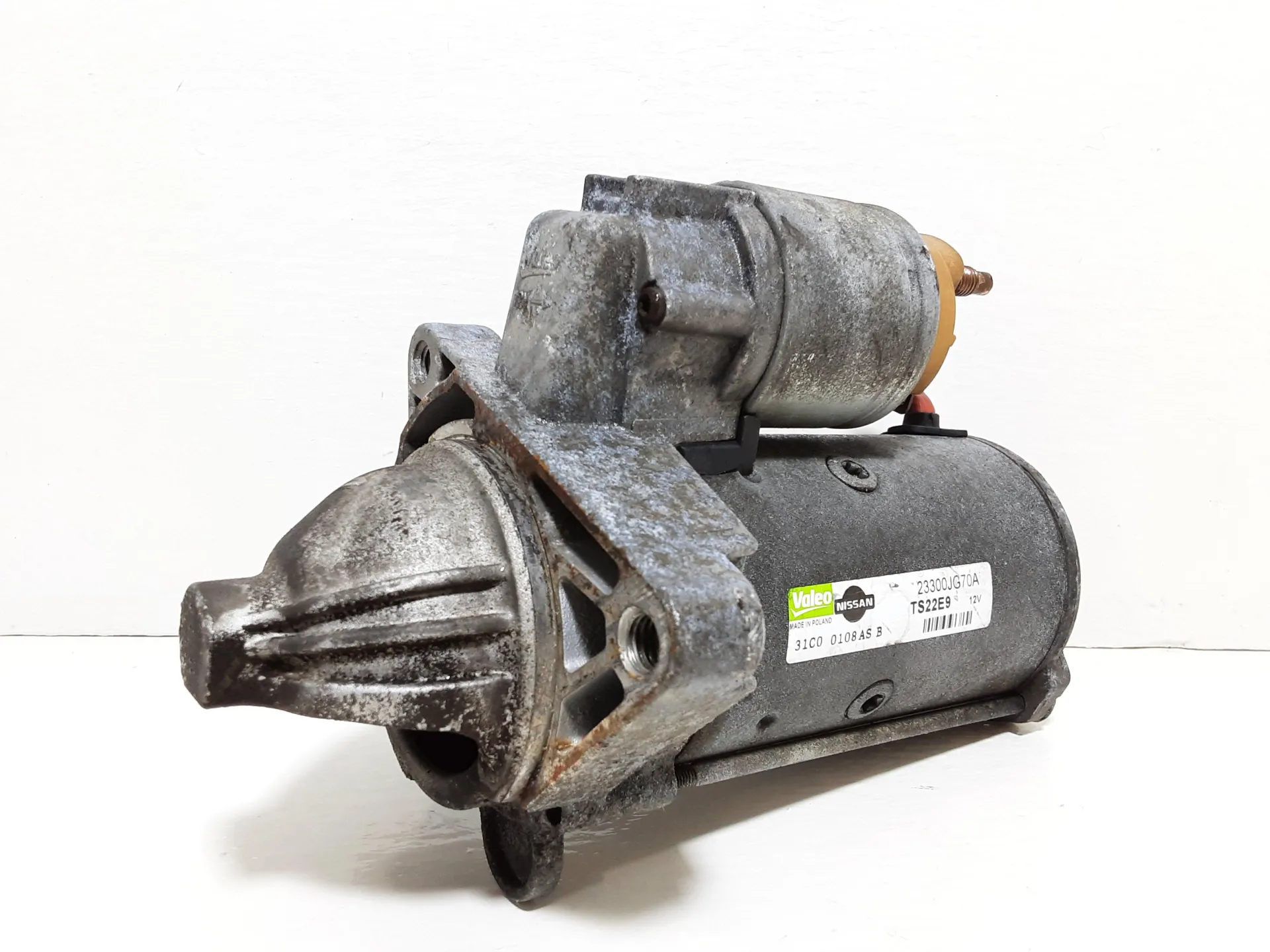 MOTORINO D' AVVIAMENTO con codice 23300JG70A da NISSAN Qashqai +2 (JJ10) M1D, con codice motore M9R/M1D, M9R Diesel 2000 (07>18)