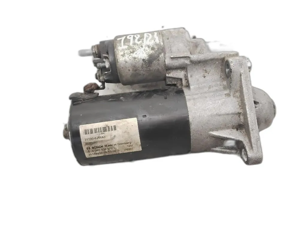 MOTORINO D' AVVIAMENTO con codice 31100-62MA0 0001138072 da SUZUKI SX4 Serie S-Cross D16AA diesel 1598 (13>)
