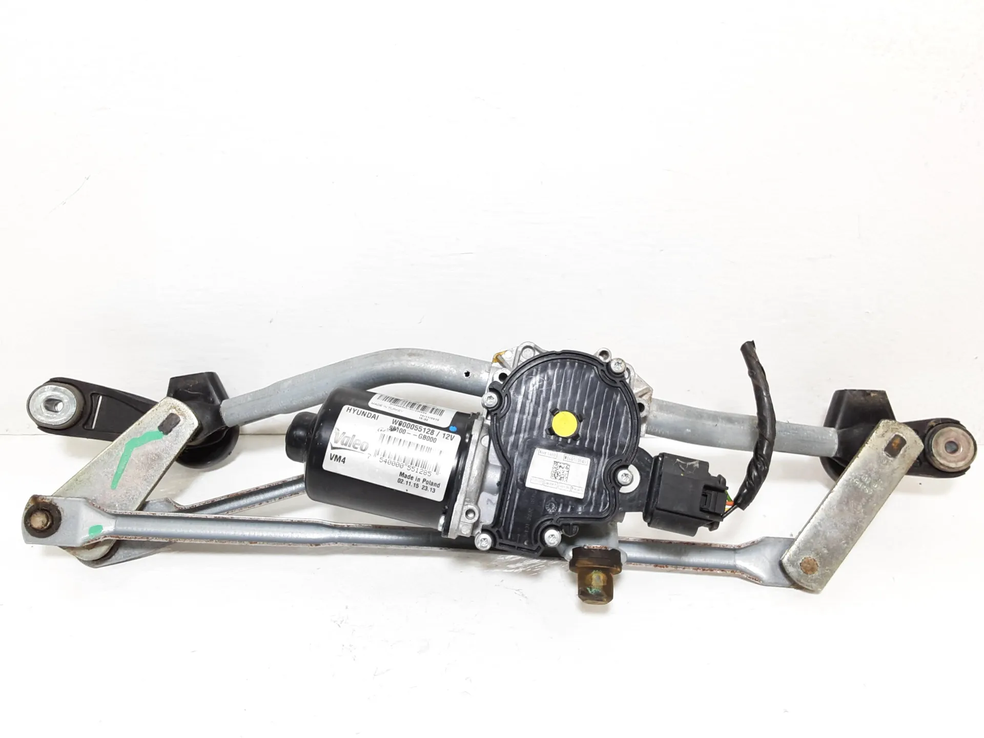 MOTORINO TERGI ANT COMPLETO DI TANDEM con codice W000055128 da HYUNDAI i20 2° Serie (15>)