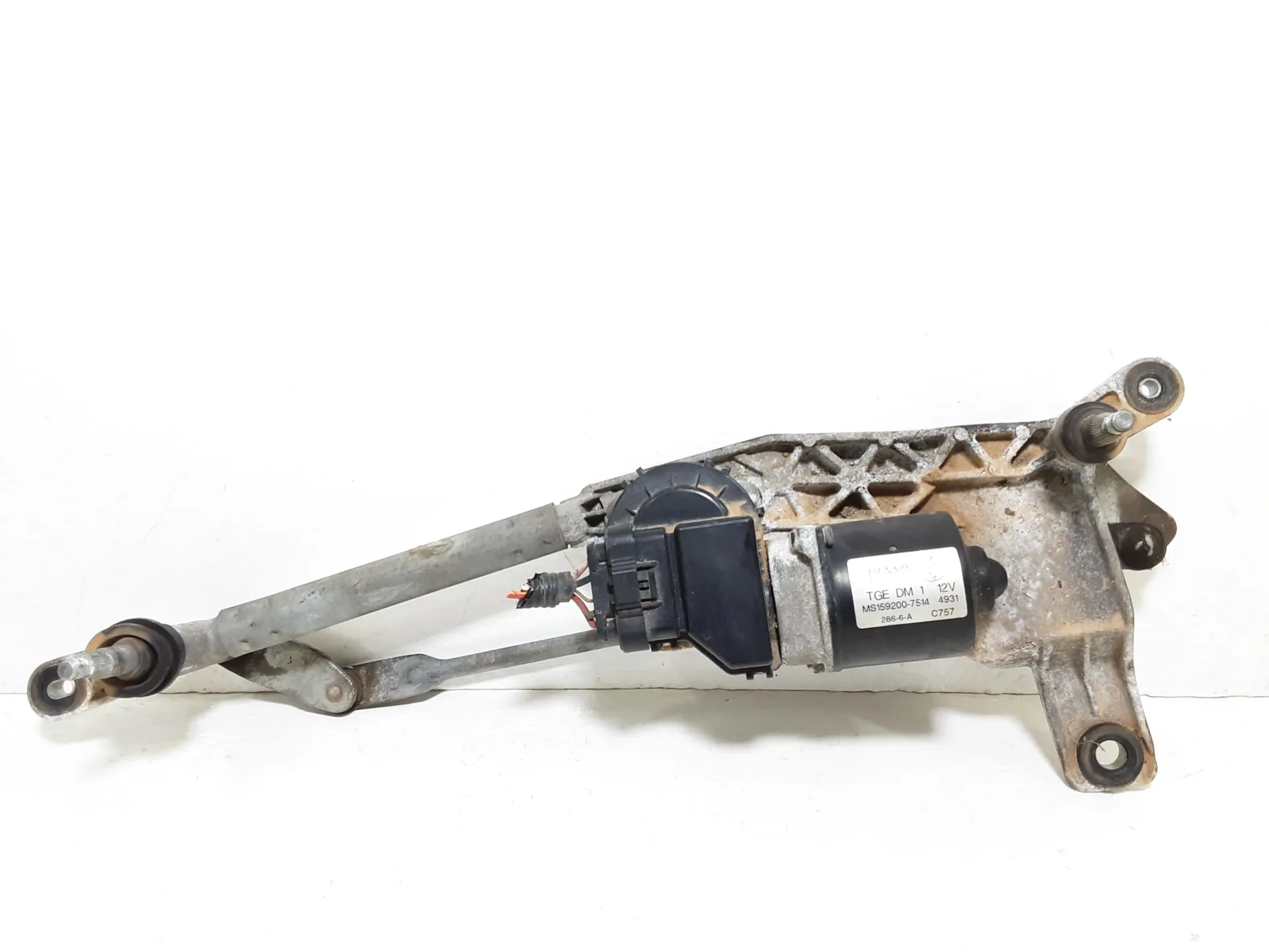 MOTORINO TERGI ANT COMPLETO DI TANDEM con codice MS1592007514 da LANCIA Musa 1° Serie (04>07)