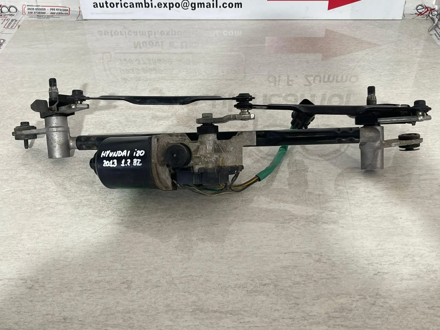 MOTORINO TERGI ANT COMPLETO DI TANDEM con codice 03541-8280 da HYUNDAI i20 1° Serie (08>14)