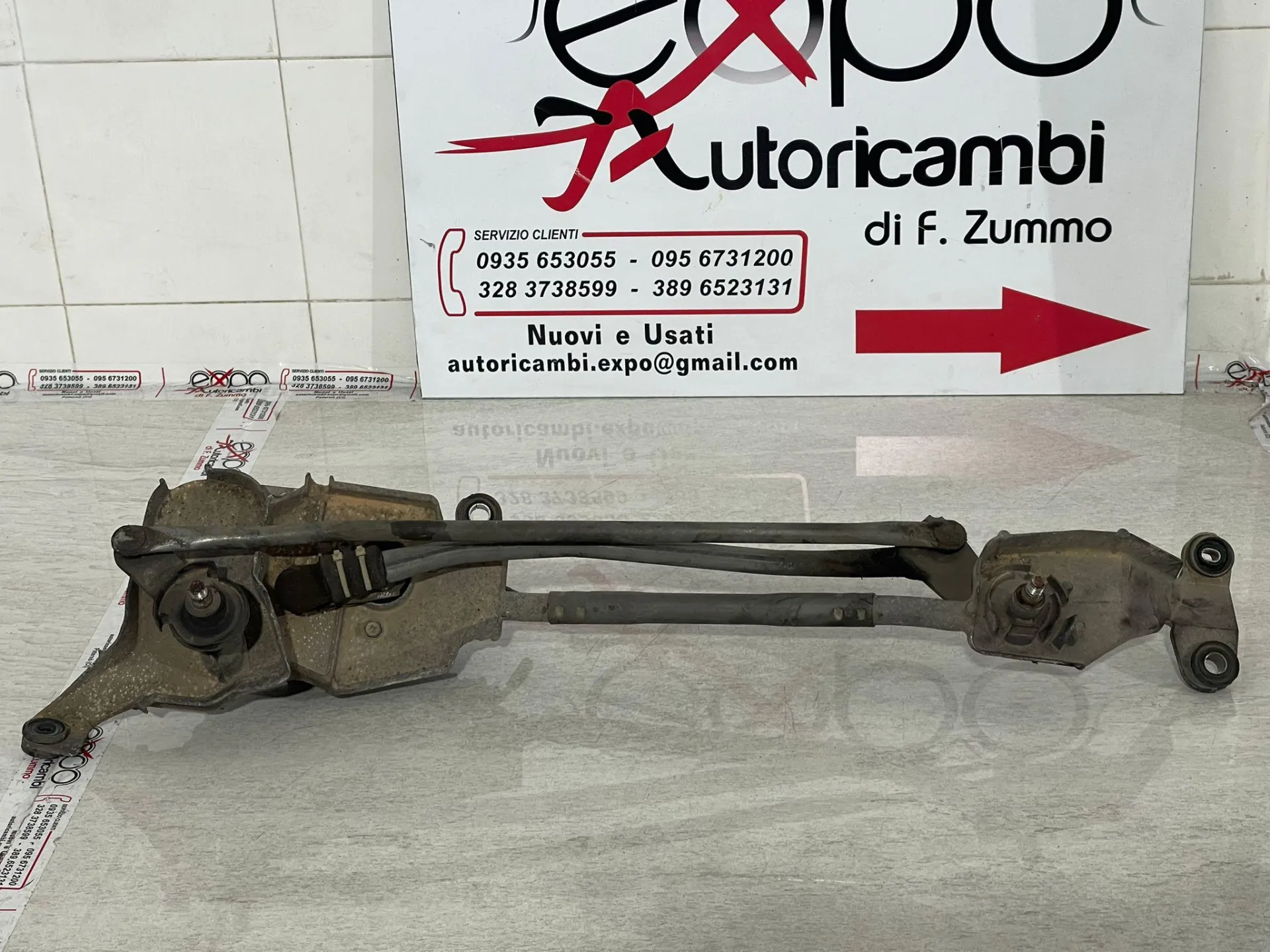MOTORINO TERGI ANT COMPLETO DI TANDEM con codice 159300-1052 da PEUGEOT 4007 1° Serie (07>)