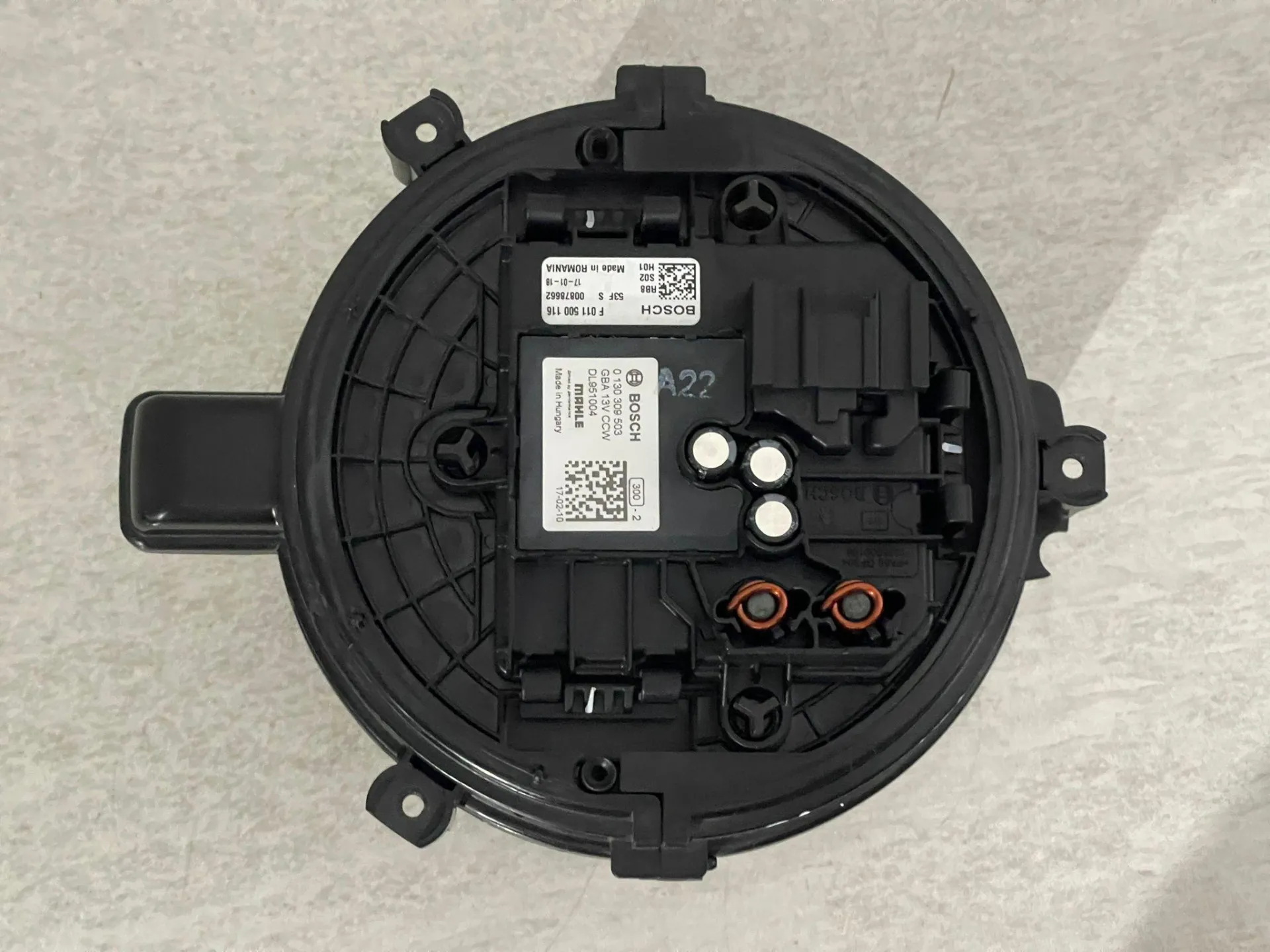 MOTORINO VENTILAZIONE ABITACOLO con codice 0130309503 da OPEL Astra K Sports Tourer Diesel 1600 (15>22)