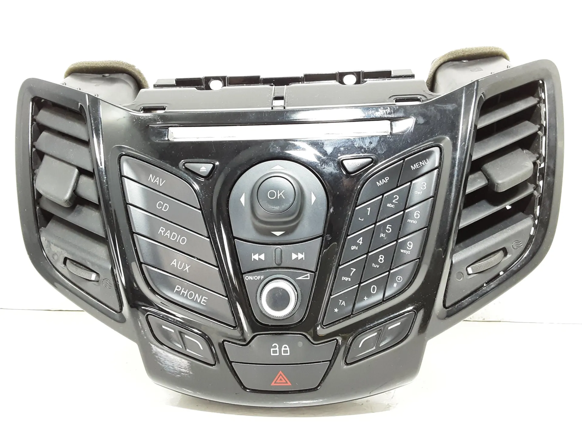 PANNELLO COMANDI AUTORADIO con codice C1BT18K811CA da FORD Fiesta 6° Serie (08>17)