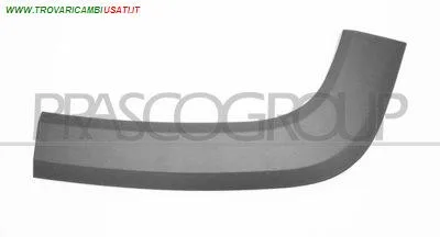 PARAFANGHINO POSTERIORE DESTRO-NERO-GOFFRATO-CON CLIPS-CON BIADESIVO