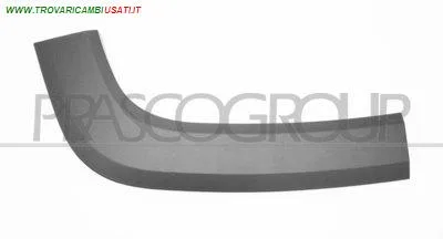 PARAFANGHINO POSTERIORE SINISTRO-NERO-GOFFRATO-CON CLIPS-CON BIADESIVO