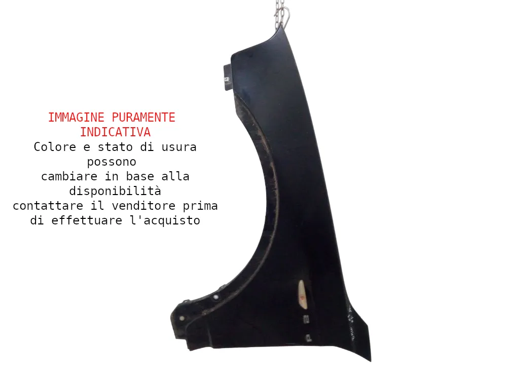 PARAFANGO ANTERIORE SINISTRO BMW X3 1° Serie 41353405921 M47 D20 (204D4) (04>10)