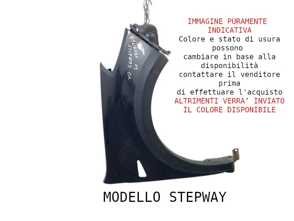 PARAFANGO ANTERIORE DESTRO DACIA Sandero 1° Serie 631005525R (08>12)