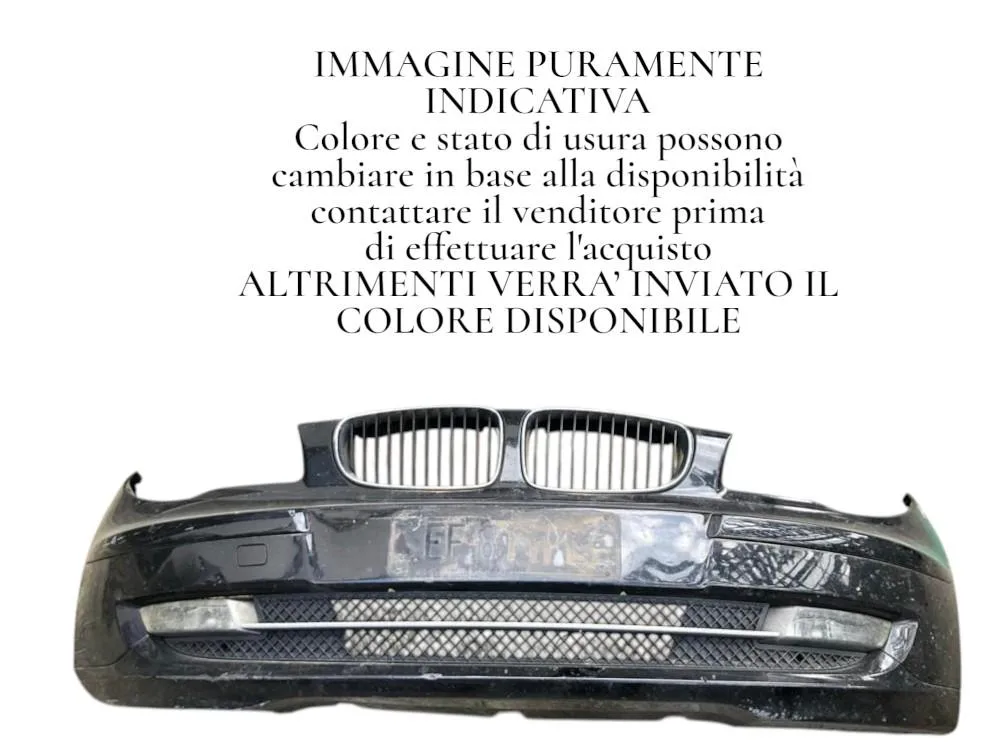 PARAURTI ANTERIORE COMPLETO BMW Serie 1 Serie (E87) 51117185125 con codice motore N47D20C (07>)
