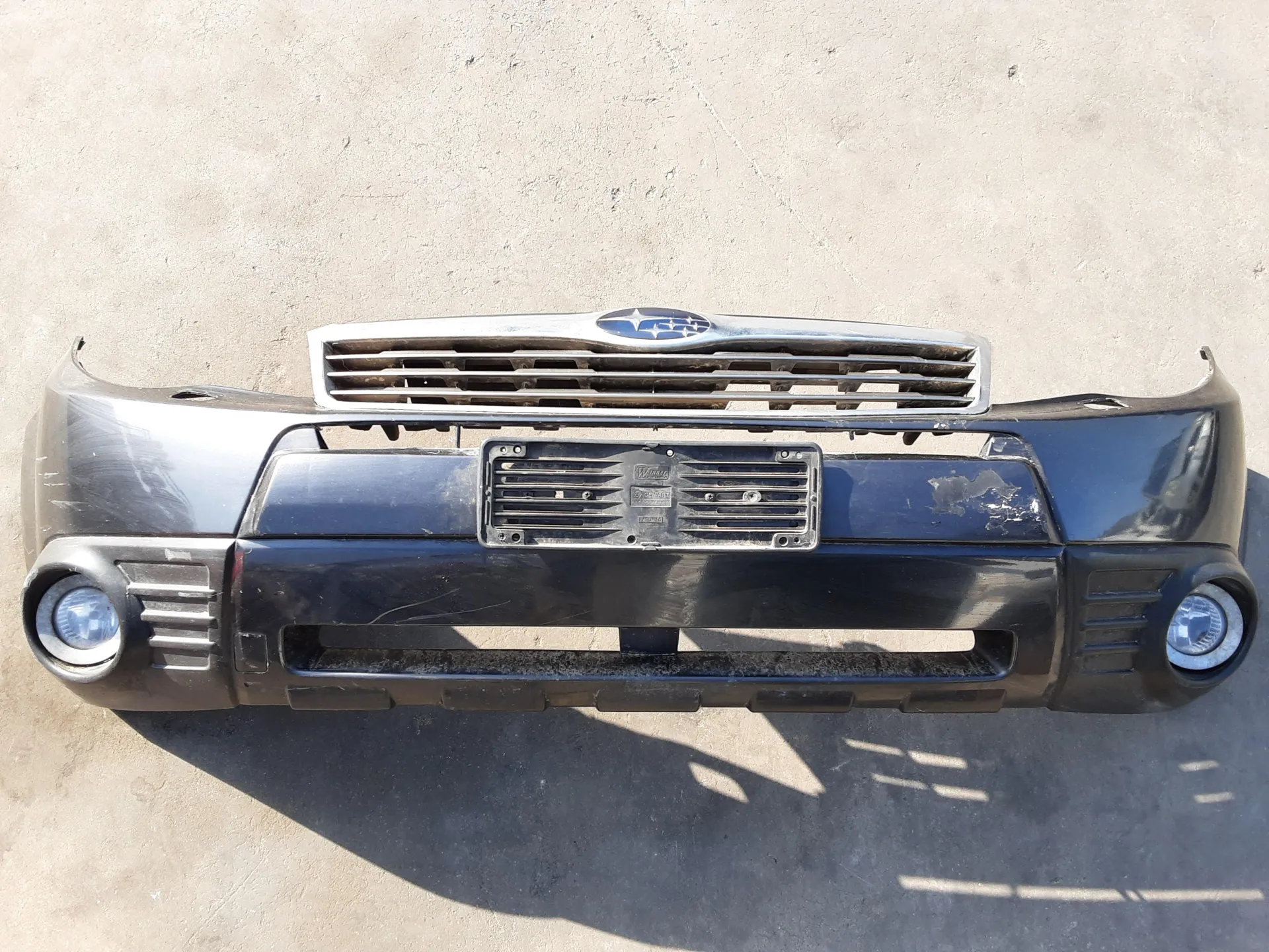 PARAURTI ANTERIORE COMPLETO SUBARU Forester 3° Serie EJ20 (08>)