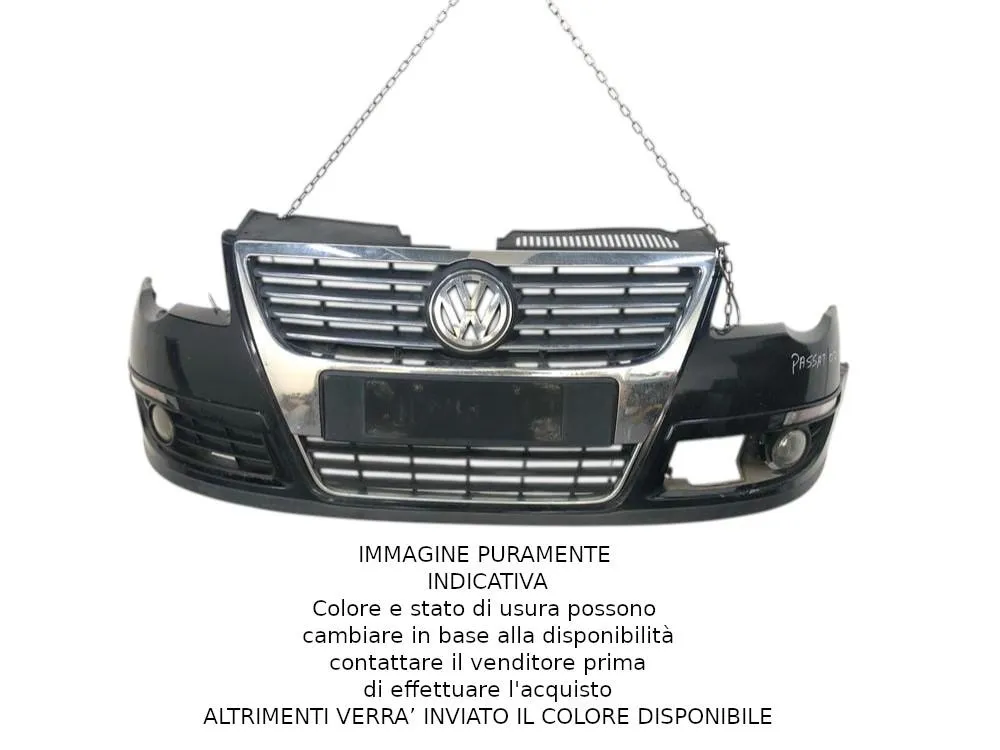 PARAURTI ANTERIORE COMPLETO VOLKSWAGEN Passat Berlina 4° Serie 3C0807217DGRU con codice motore BKP (05>10)