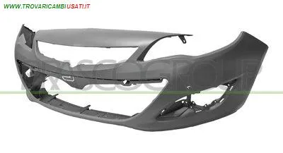 PARAURTI ANTERIORE-CON PRIMER-CON FORI PDC+SUPPORTI-CON TRACCE LAVAFARI+PARK ASSIST