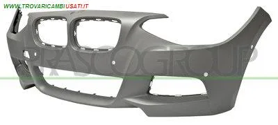 PARAURTI ANTERIORE-CON PRIMER-CON FORI PDC+SUPPORTI-CON FORI PARK ASSIST-CON TRACCE LAVAFARI BMW - SERIE 1 F21 3 PORTE - 2012 > 2015 CODICE/I: OE 51118052847 BM1241041