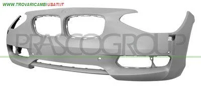 PARAURTI ANTERIORE-CON PRIMER-CON FORI PDC+SUPPORTI-CON LAVAFARI-CON TAPPO COPRI GANCIO-CON TRACC... BMW - SERIE 1 F20 5 PORTE - 2011 > 2015 CODICE/I: BM1231021 OE 51117292955