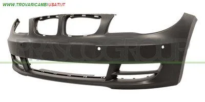 PARAURTI ANTERIORE-CON PRIMER-CON TAPPO COPRI GANCIO-CON FORI PDC+SUPPORTI-CON TRACCE LAVAFARI BMW - SERIE 1 E82 COUPE - 2007 > 2013, BMW - SERIE 1 E88 CABRI... CODICE/I: OE 51117209153 BM1221011