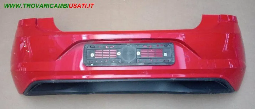 PARAURTI POST. ROSSO MET. C/4 Sens
