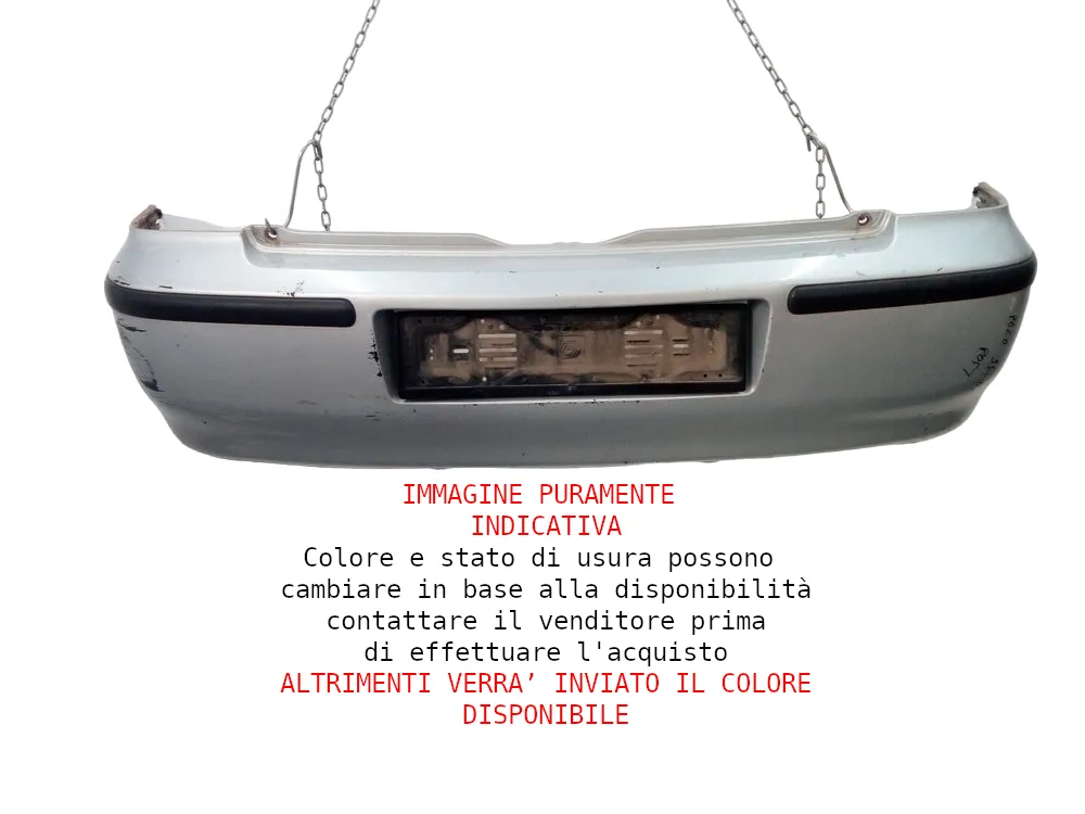 PARAURTI POSTERIORE COMPLETO VOLKSWAGEN Polo 3° Serie 6N0807417BGRU ADX (94>01)