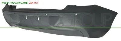 PARAURTI POSTERIORE-CON PRIMER-CON FORI PDC-CON TAPPO COPRI GANCIO-CON SCARICO SINGOLO A SINISTRA BMW - SERIE 1 F21 3 PORTE - 2012 > 2015 CODICE/I: BM1231061 OE 51127293558