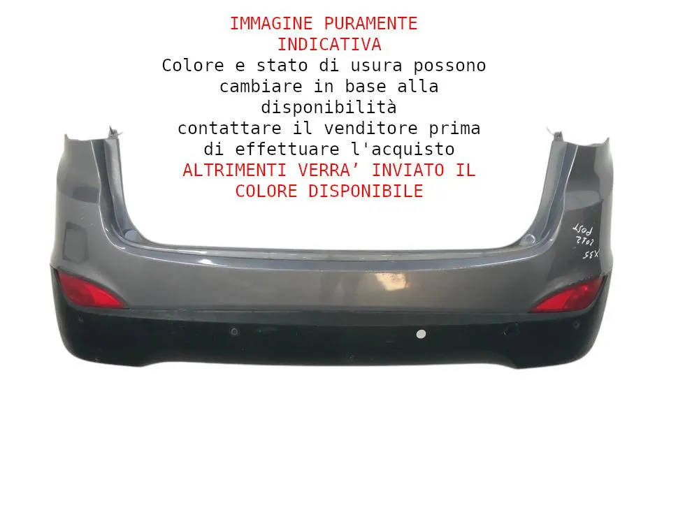 PARAURTI POSTERIORE COMPLETO HYUNDAI iX35 1° Serie 86611Y000 (10>)