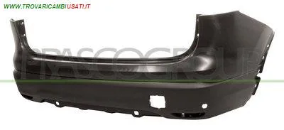 PARAURTI POSTERIORE-NERO-LISCIO DA PRIMERIZZARE-CON FORI PDC NISSAN - QASHQAI - 2014 > 2017 CODICE/I: OE 850224EB0H DS7121061