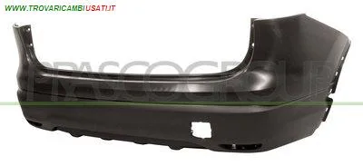 PARAURTI POSTERIORE-NERO-LISCIO DA PRIMERIZZARE-CON TRACCE PDC NISSAN - QASHQAI - 2014 > 2017 CODICE/I: DS7121051 OE 850224EA0H